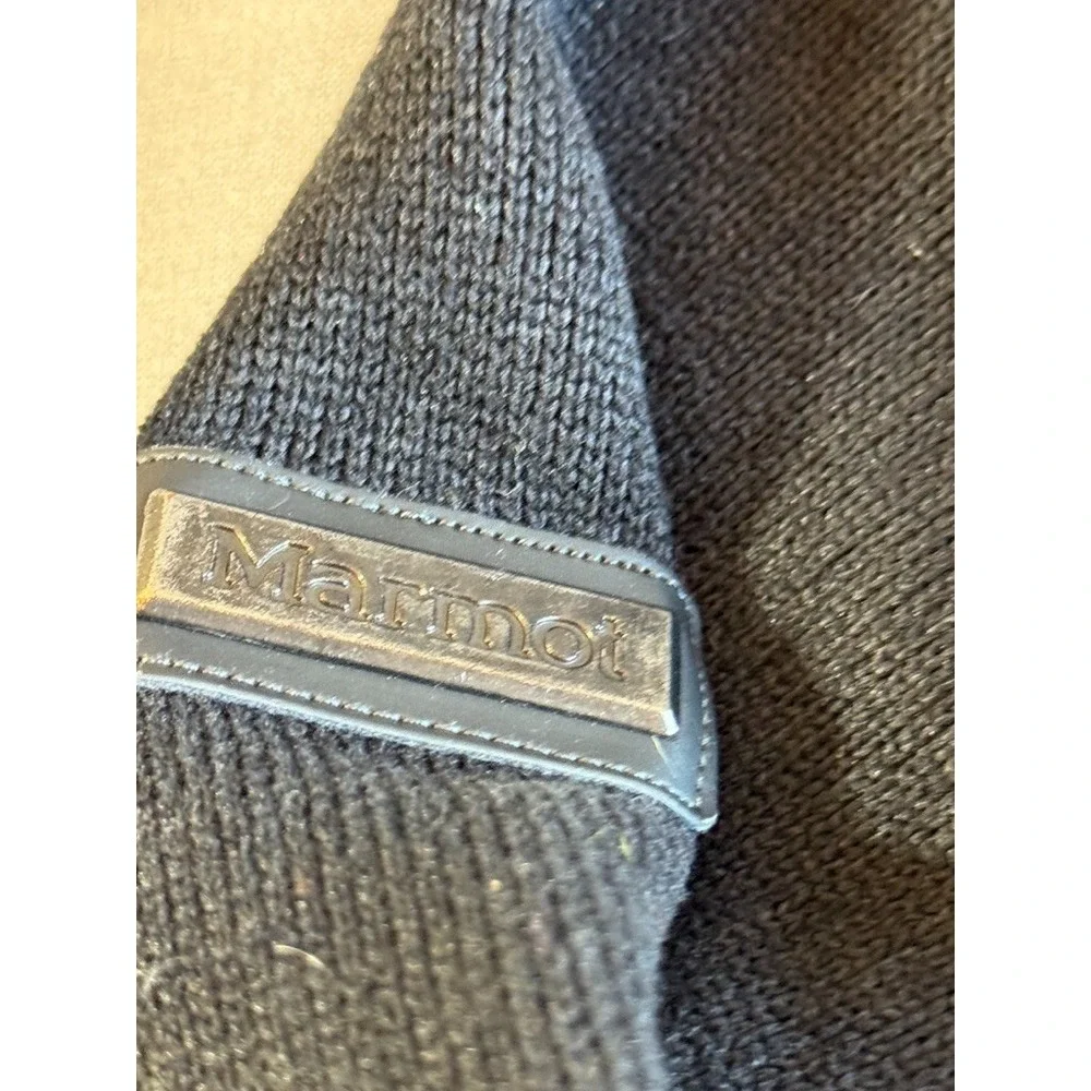 Marmot Motto Jacket Small Mens Full Zip Black‎ Padded Elbows Shoulders Full Zip